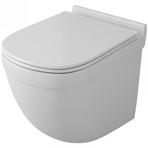 Унитаз Owl 1975 Eld Cirkel-H TOWLT190101 подвесной с сиденьем Микролифт фарфор подвесной