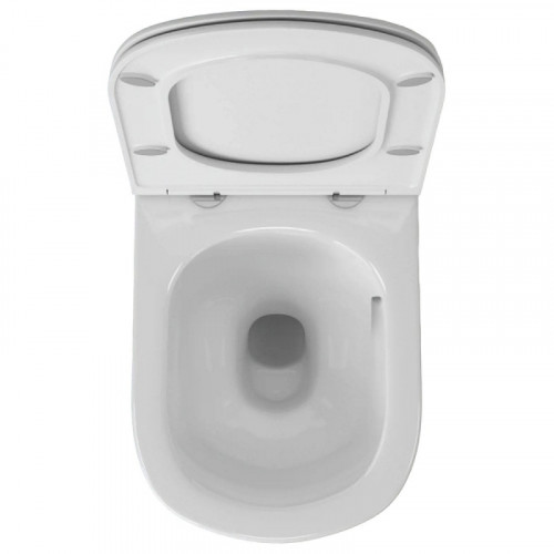 Унитаз Owl 1975 Eld Cirkel-H TOWLT190101 подвесной с сиденьем Микролифт фарфор подвесной