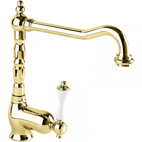 Смеситель для кухни Cezares Margot MARGOT-LLM2-03/24-Bi Золото 24 карат латунь