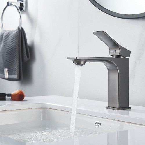 Смеситель для раковины Shevanik S6101T цвет Оружейная сталь