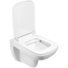 Комплект унитаза с инсталляцией WeltWasser BAMBERG 525 + KEHLBACH 004 GL-WT + BAMBERG BL 10000012852 цвет Белый глянцевый с сиденьем Микролифт и клавишей смыва цвет Черный
