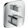 Смеситель для душа Hansgrohe PuraVida 15771000 с термостатом Хром латунь встраиваемый