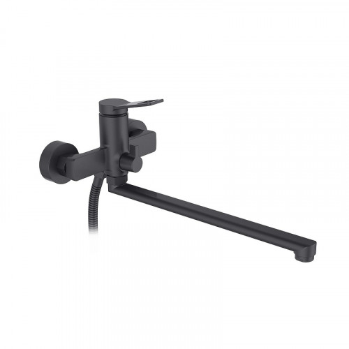 Смеситель для ванны D-Lin D147364-A универсальный цвет  Черный матовый