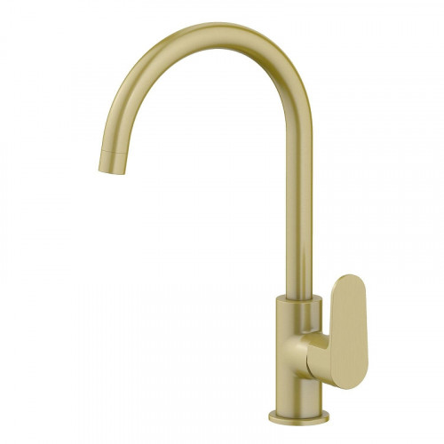 Смеситель для кухни Aquatek Оберон AQ1282BG цвет Золото шлифованное