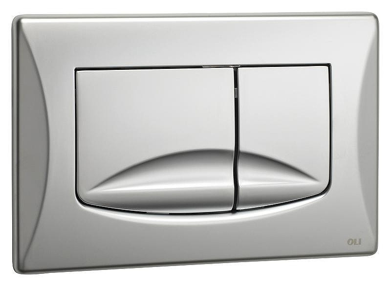 Кнопка смыва для инсталляции Oli River Dual 638506 Хром матовый