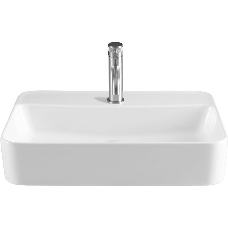 Раковина Allen Brau Liberty 2 60 4.32013.20 Белая фаянс накладная