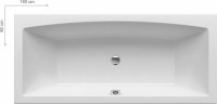Акриловая ванна Ravak Formy 02 Slim 180x80 C891300000 без гидромассажа