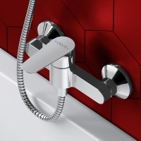Смеситель для душа Dorff Prime D4010200 Хром латунь на стену