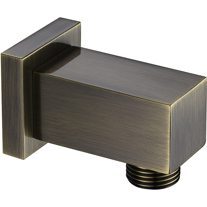 Шланговое подключение WasserKRAFT Exter A108 Светлая бронза латунь на стену