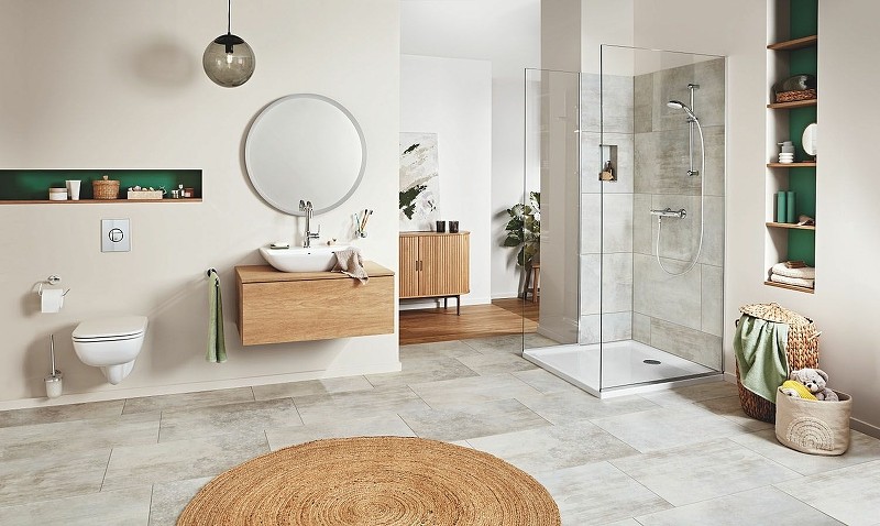 Унитаз Grohe BauEdge 39809000 подвесной без сиденья фарфор подвесной