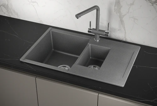 Кухонная мойка Granula Estetica 78 7808 цвет Графит