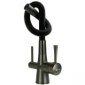 Смеситель для кухни Lemark Comfort LM3075GM Графит латунь