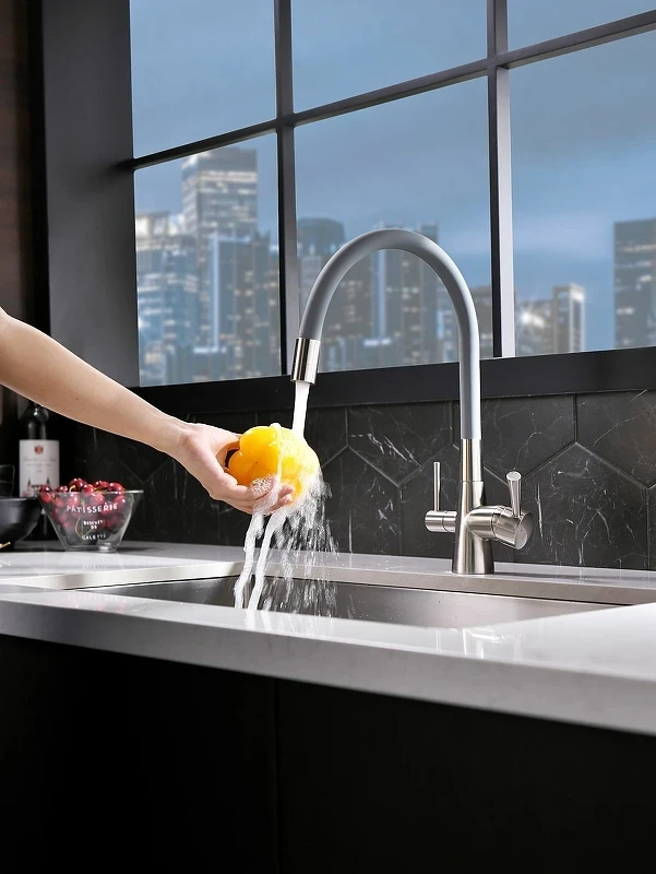 Смеситель для кухни Lemark Comfort LM3075GM Графит латунь
