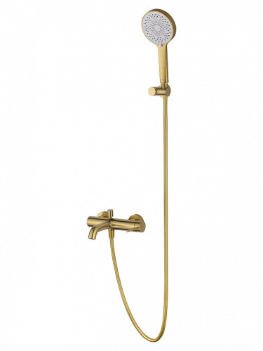 Смеситель для ванны Wonzon &amp; Woghand Stick WW-88639017-BG цвет Брашированное золото