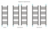 Водяной полотенцесушитель Сунержа Богема+ прямая 100x30 32-0220-1030 цвет Золотой шёлк