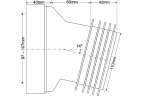 Фановая труба McAlpine MRWC10 цвет Белый