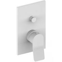 Смеситель для душа Paffoni Tilt TI015BO/M Белый матовый латунь встраиваемый