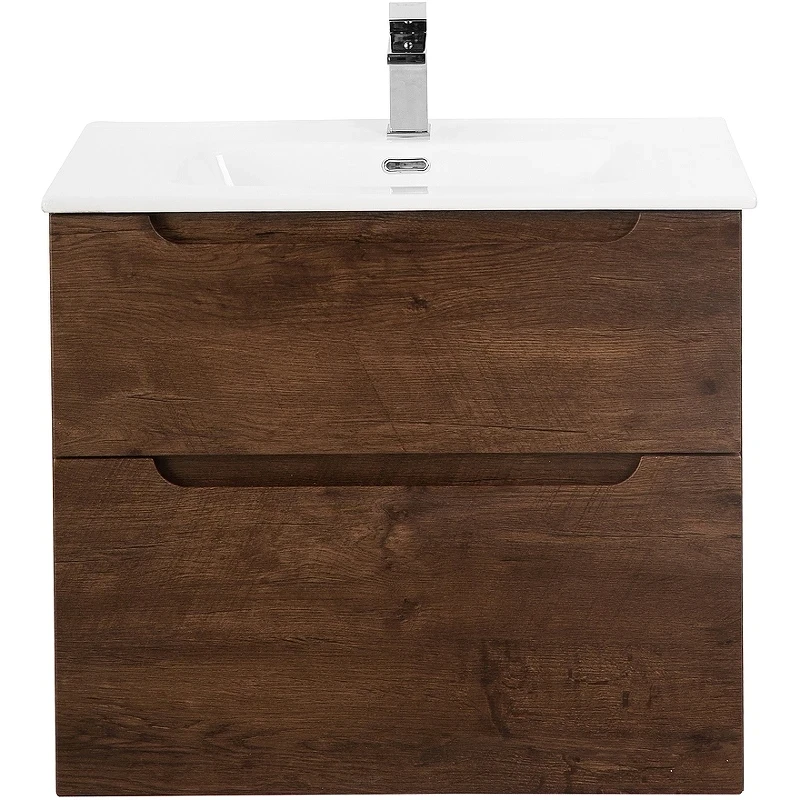 Тумба под раковину BelBagno Etna-H60 70 ETNA-H60-700-2C-SO-RW-P подвесная Rovere Moro МДФ / ЛДСП