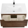 Тумба под раковину BelBagno Etna-H60 70 ETNA-H60-700-2C-SO-RW-P подвесная Rovere Moro МДФ / ЛДСП
