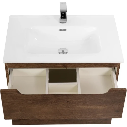 Тумба под раковину BelBagno Etna-H60 70 ETNA-H60-700-2C-SO-RW-P подвесная Rovere Moro МДФ / ЛДСП