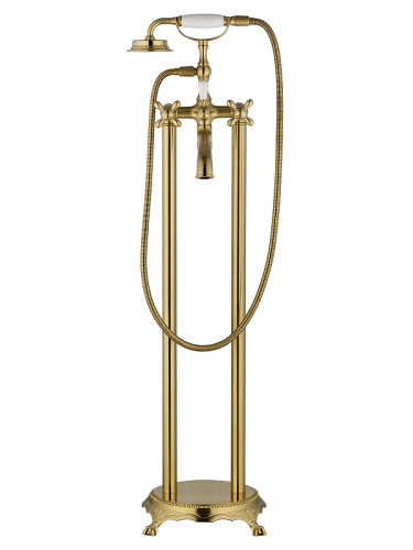 Смеситель для ванны Wonzon &amp; Woghand Retro WW-88649020-BG универсальный цвет Брашированное золото