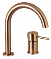 Смеситель для раковины Remer X Style X57VO цвет Латунь состаренная