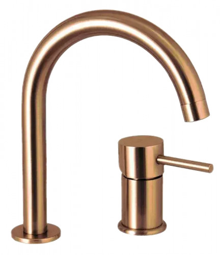 Смеситель для раковины Remer X Style X57VO цвет Латунь состаренная