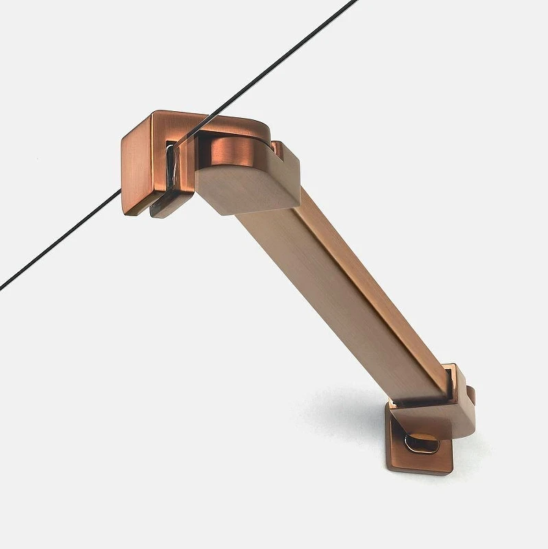 Душевая дверь New Trendy NEW SOLEO Copper brushed x90 D-0521A