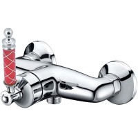 Смеситель для душа Boheme Vogue 224-MR-R Хром латунь на стену