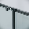 Душевой уголок Grossman Cosmo 120х80 120.K33.02.1280.21.00 профиль Черный матовый стекло прозрачное