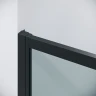 Душевой уголок Grossman Cosmo 120х80 120.K33.02.1280.21.00 профиль Черный матовый стекло прозрачное