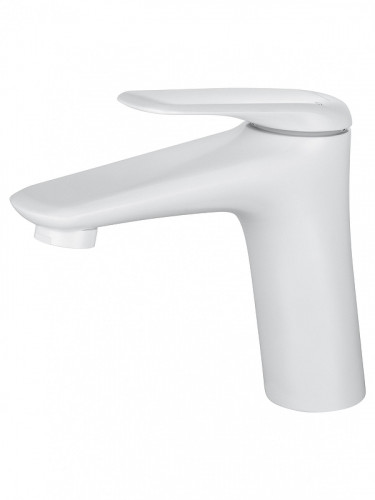 Смеситель для раковины Wonzon &amp; Woghand WW-A41222-MW цвет Белый матовый