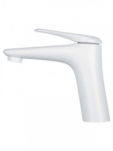 Смеситель для раковины Wonzon &amp; Woghand WW-A41222-MW цвет Белый матовый