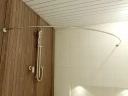 Карниз для ванны Vayer Tugatty Iryda 150x150 Гл000013476 Хром