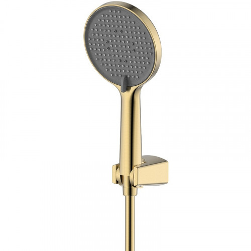 Смеситель для душа AQUAme Monza AQM6313BG Шлифованное золото латунь на стену