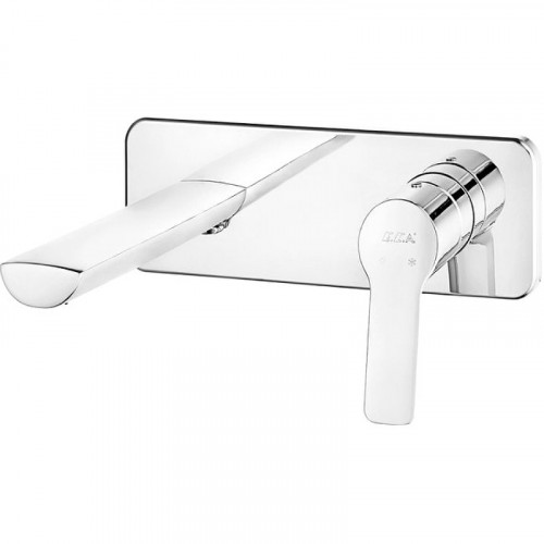 Смеситель для раковины E.C.A. Luna 102167606EX-K Хром латунь встраиваемый