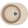 Кухонная мойка Florentina Родос-580 20.240.B0580.107 Песочная искусственный камень (литьевой мрамор) встраиваемый