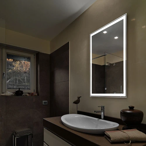 Зеркало Silver Mirrors Рига-2 60 ФР-00001484 с подсветкой с сенсорным выключателем и подогревом стекло