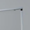 Душевой уголок Vincea Софт 2 (Soft 2) 140х90 VSR-3SO29014CLG профиль Брашированное золото стекло прозрачное