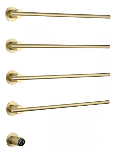 Электрический полотенцесушитель Wonzon & Woghand Dortmund 58,4х61 WW-A364-BG цвет Брашированное золото