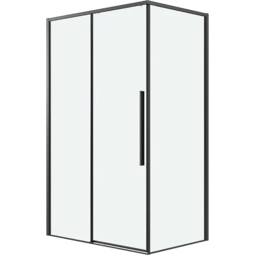 Душевой уголок Grossman Galaxy 130х90 120.K33.01.1390.21.00 профиль Черный матовый стекло прозрачное