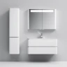 Шкаф пенал AM.PM Sensation 40 L M30CHL0406WG подвесной Белый глянцевый