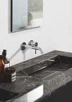 Смеситель для раковины Kludi Bozz 382440576S Хром латунь встраиваемый