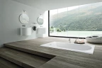 Акриловая ванна C-Bath Geba 180x75 CBQ009002 без гидромассажа
