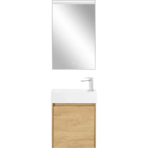 Тумба под раковину BelBagno Kraft Mini 50 R KRAFT MINI-500/260-1A-SO-RNN-R подвесная Rovere Nebrasca Nature МДФ / ЛДСП