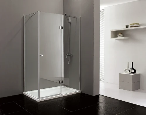Душевой уголок Cezares Verona 120x90 R VERONA-W-AH-1-120/90-P-Cr-R профиль Хром стекло рифленое