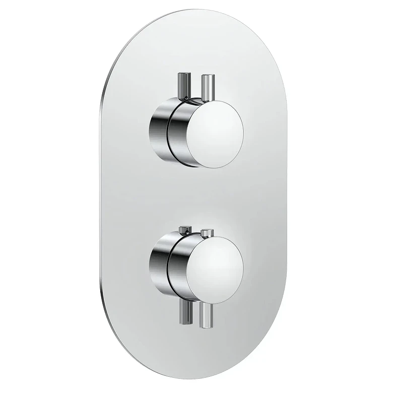 Смеситель для душа AQUAme Siena AQM8806CR с термостатом цвет Хром