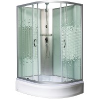 Душевая кабина Мономах Б/К 120x80x24 МЗ L 10000005811 без гидромассажа