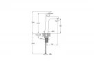Смеситель для раковины Vitra Flow Round A42927EXP Хром
