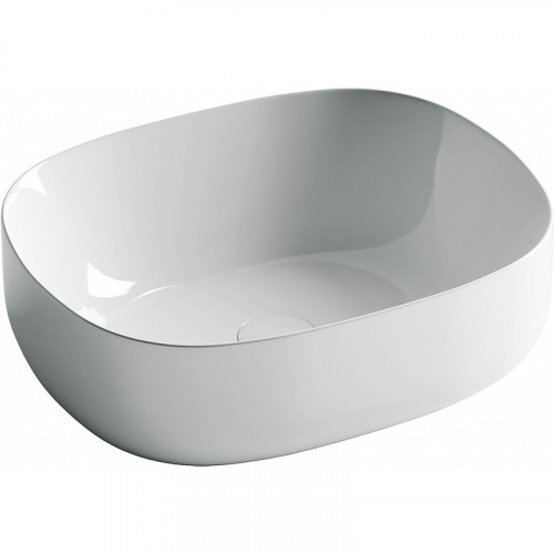Раковина-чаша Ceramicanova Element 46 CN6018 Белая фарфор накладная
